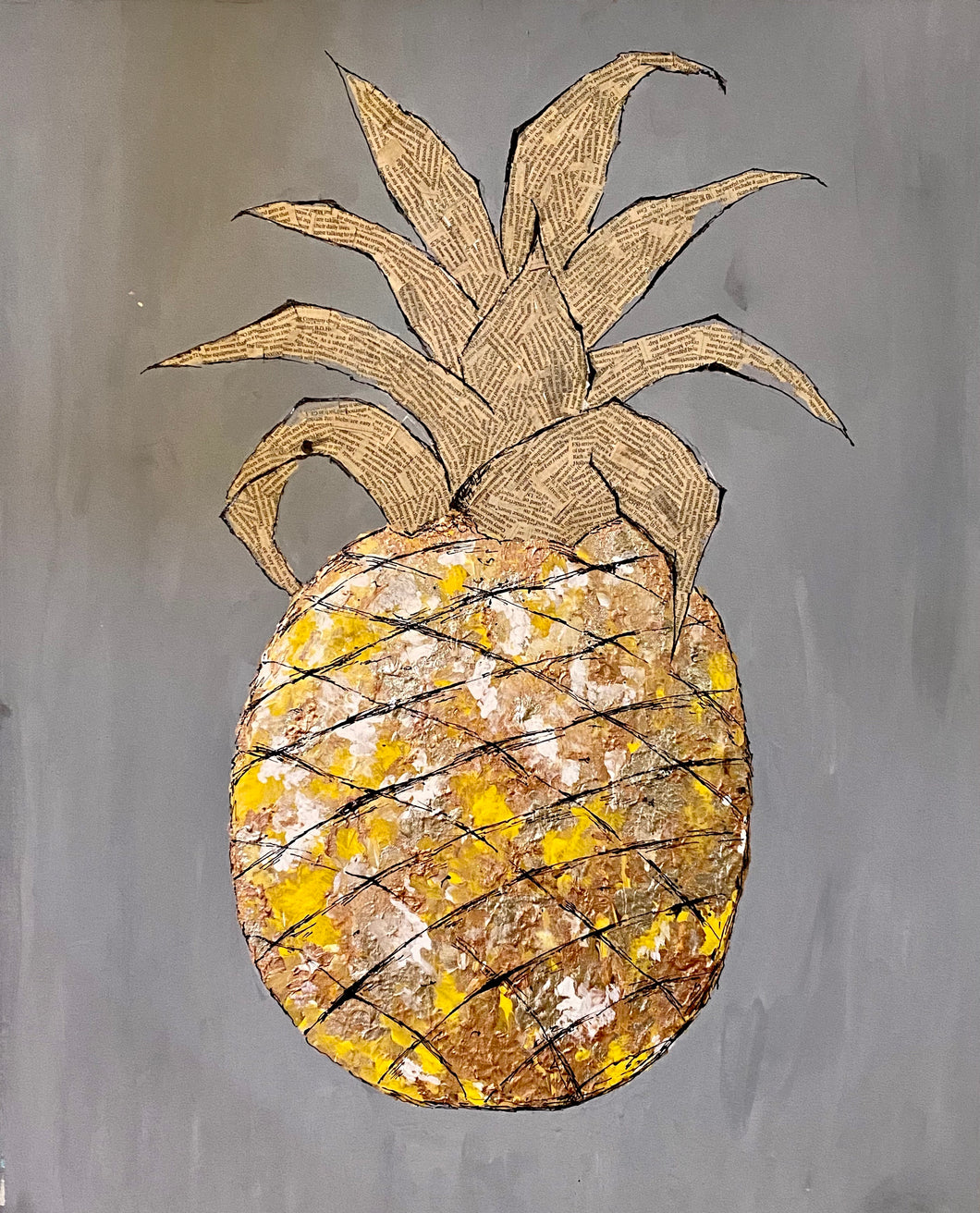 Well-read Pineapple - SOLD